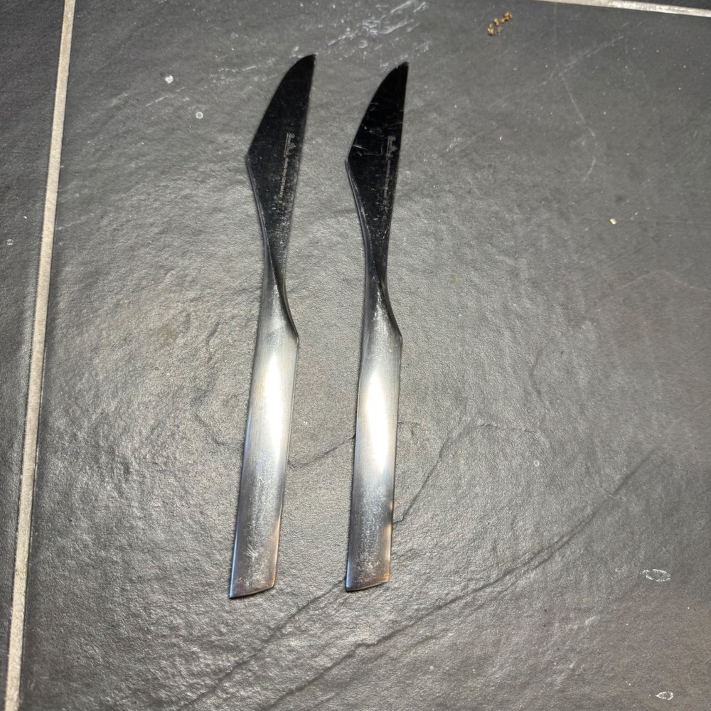 Rosenthal Studio-Linie Berlin Steak Knives Set of 2 Stainless Steel Germany